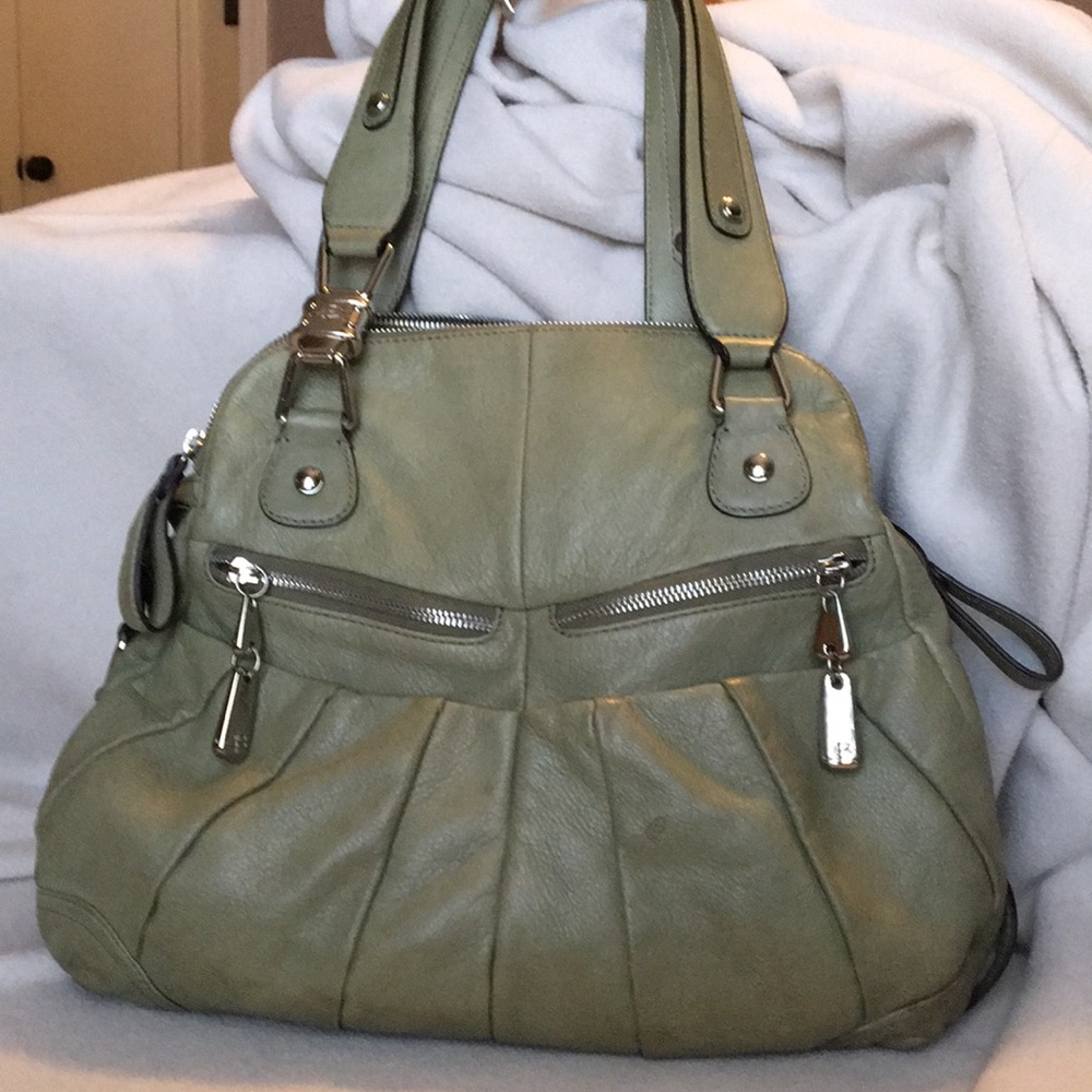 B Makowsky sage hobo purse